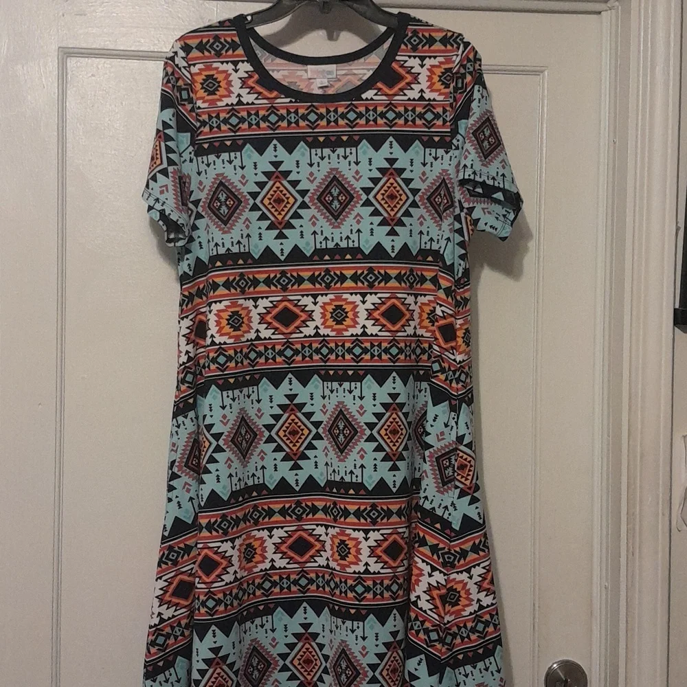 Lularoe Jessie dress Large - Picture 1 of 6